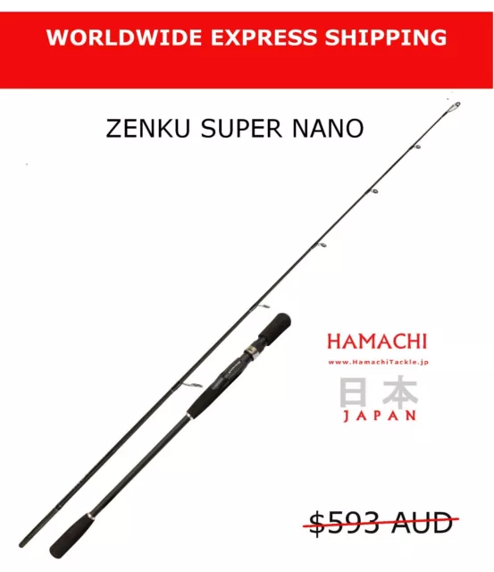 2018 Hamachi Zenku Stump Puller Nano Jig 5'2 PE 1 - 3 Japanese fishing rod SPIN