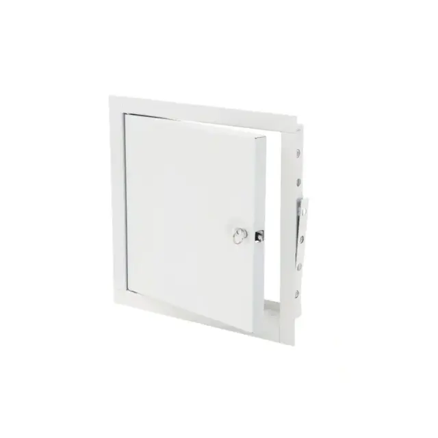 Elmdor Wall Access Panel 18X18 Inch Insulated Fire Rated Galvanized Steel White
