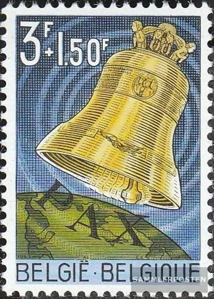 Belgien 1302 (kompl.Ausg.) postfrisch 1963 Friedensglocke
