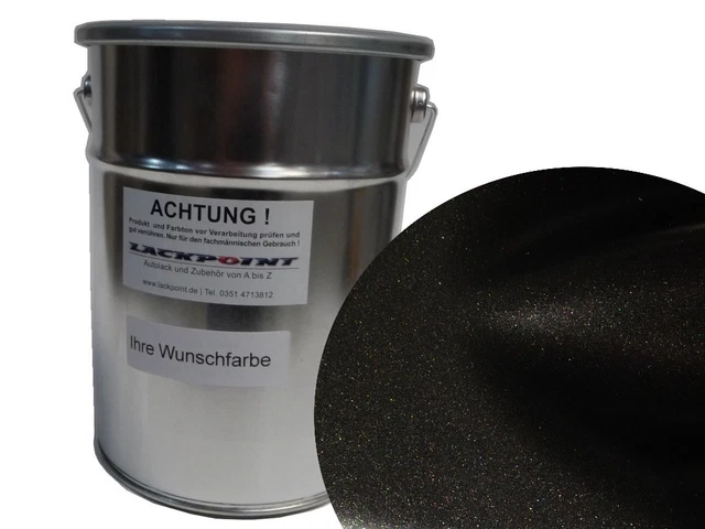 Autolack Spraydosen-Set, SUZUKI, 905-BLACK-PEARL + Klarlack & Härter