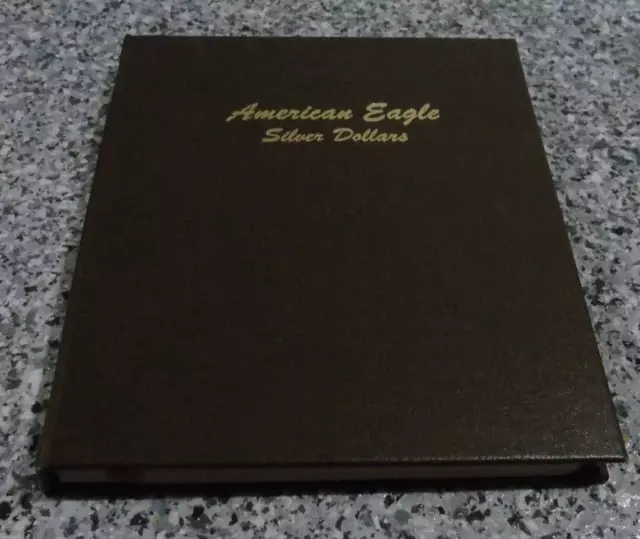Dansco Album 7182: American Eagle Silver Dollars 2021-Date