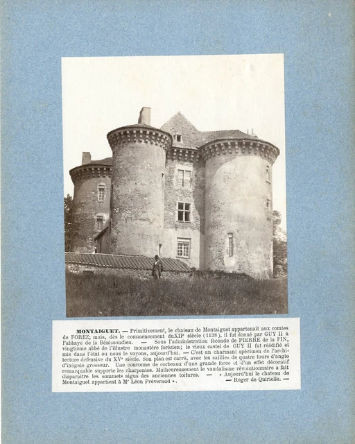 FRANCE, NICE, CASCADE du château vintage albumen print Tirage albuminé