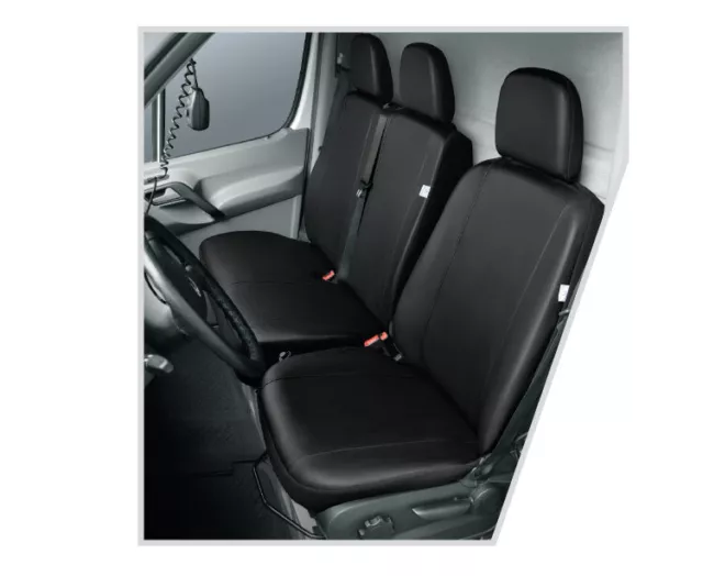 Mercedes Sprinter Simili Cuir Avant Housse de Siège Conducteur Banquette Double