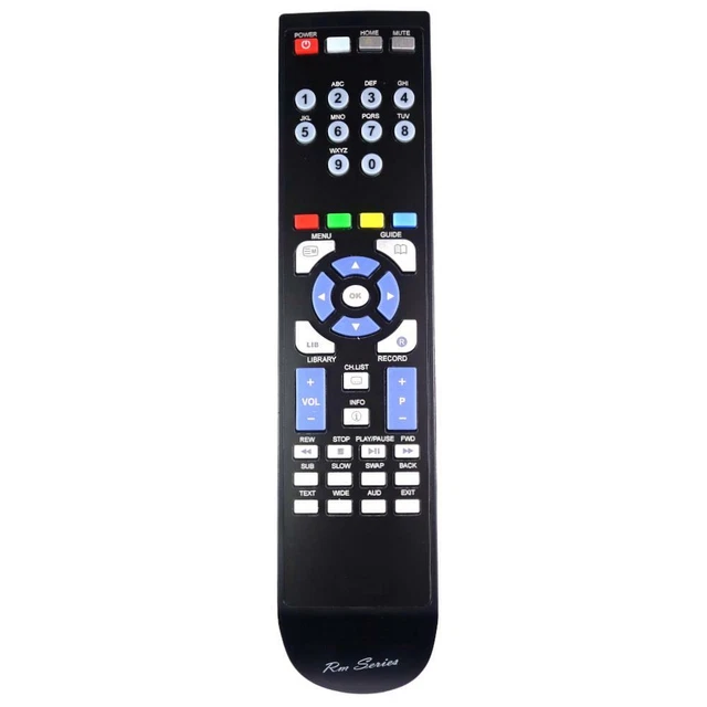RM-SERIES ENREGISTREUR TV Télécommande pour Bush BU11FVRSD50 EUR 38,60