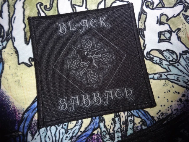 sewing patch / Ecusson à Coudre Watain Black Metal Militia – Rock Métal