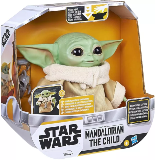 Hasbro F1119 Star Wars Mandalorian The Child Baby Yoda Soundeffekte 25 cm