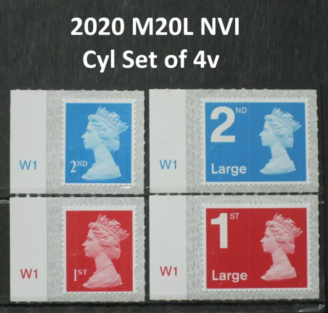 2020 M20L ... 1st, 1st Large, 2nd, 2nd Large NVI on SBP2 Paper - CYL SINGLE SET