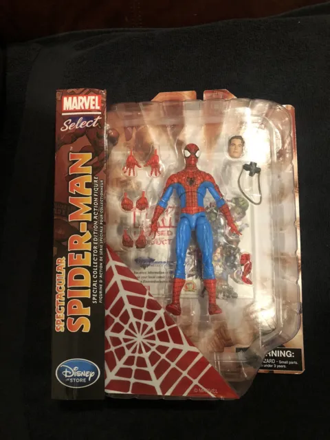 Marvel Select Spectacular Spiderman Collector Edition action figure Peter Parker