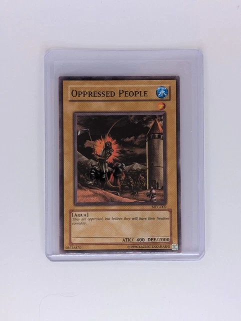 Carta Yu-Gi-Oh! - Oppressed People (DR1-EN057) - Dark Revelations 1 - Edicin Ilimitada Carta Yu-Gi-Oh! - Oppressed People (DR1-EN057) - Dark Revelations 1 - Edicin Ilimitada