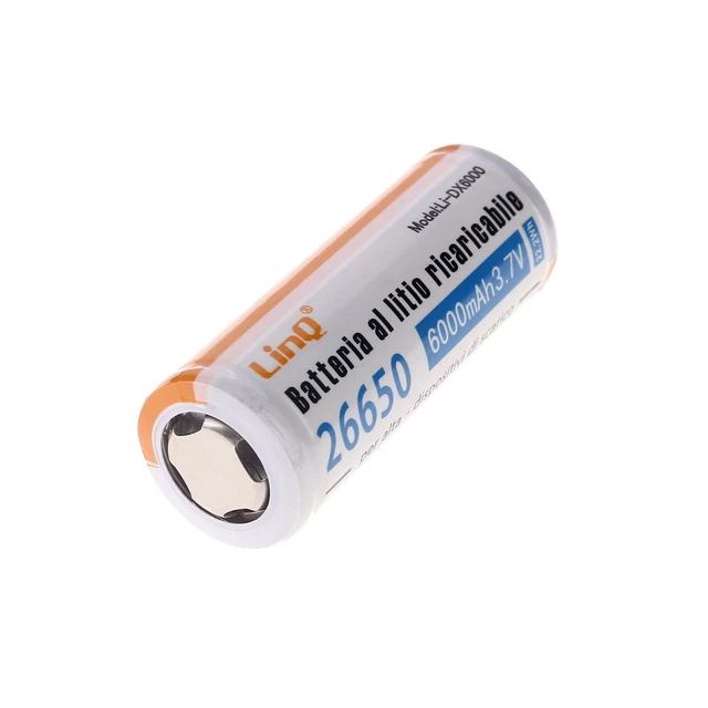 OEM 26650 Lithium Battery Cell 3.7V 5000mAh Rechargeable Li-ion Battery - Foto 8