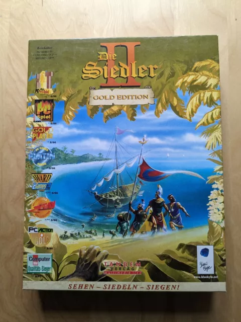 Jeu PC retro Big Box - Die Siedler II Gold Edition - Deutsch (The Settlers)