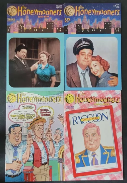 Honeymooners Lot Of 7 Issues (1986) Lodestone Publishing Comics Jackie Gleason!