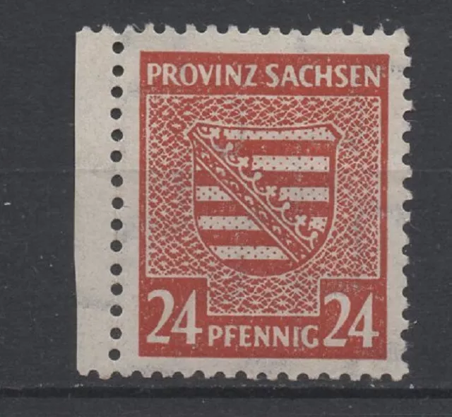 SBZ  Provinz Sachsen 82 X mit Köhne Plf. f 21  (Provinzwappen) postfrisch