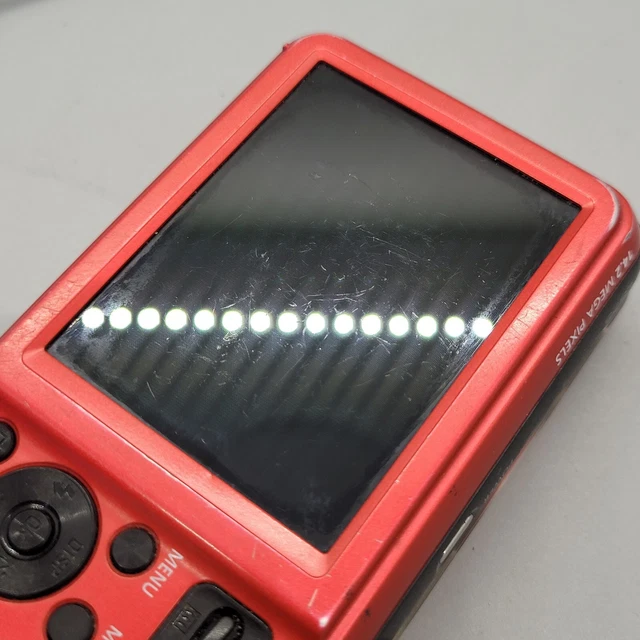 Samsung ES75 14,2 megapixel fotocamera digitale compatta testata in rosso 16