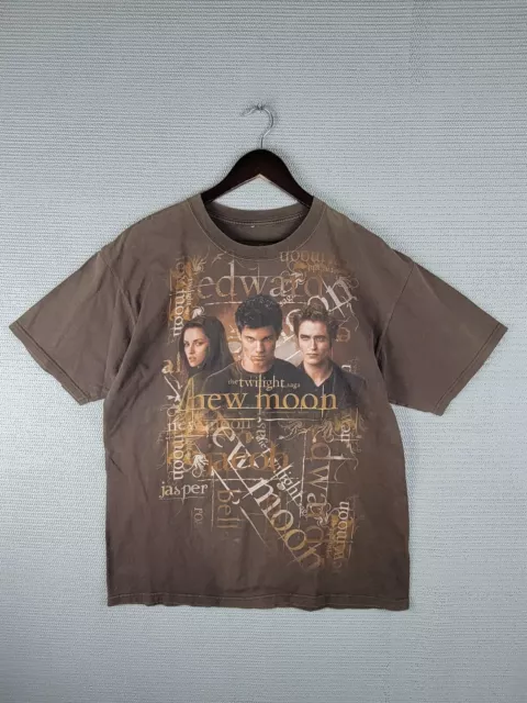 Twilight Saga New Moon T-shirt size Large movie promo bella jacob edward