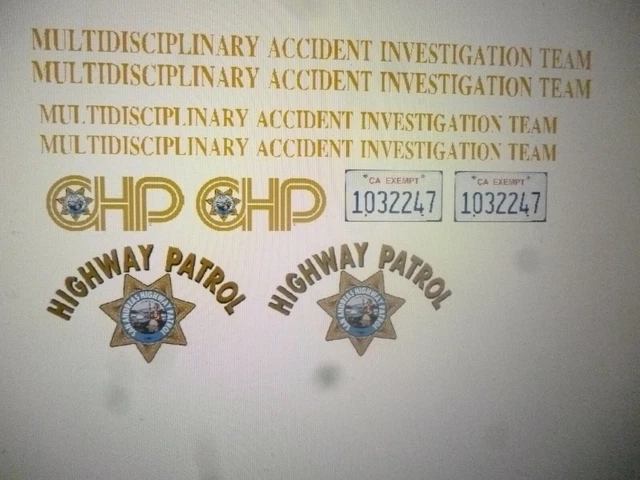 Autocollant Décalcomanie Imperméable Brillant Logo California Highway - Foto 5