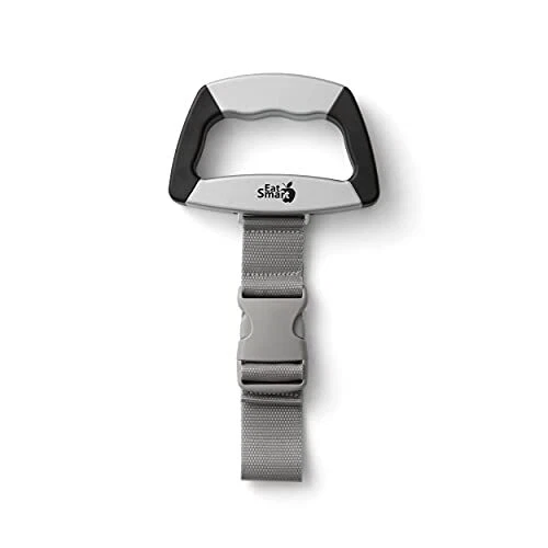 EatSmart SmartGrip Portable Instant Read Digital Handheld Luggage Scale Compa...