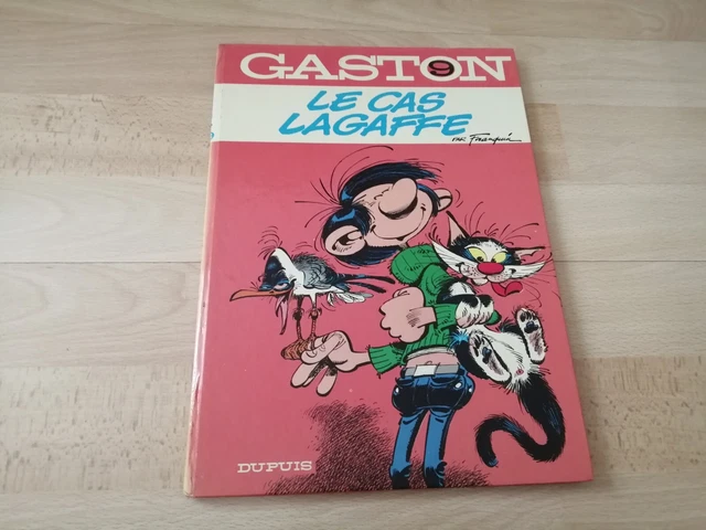 BD GASTON LAGAFFE Tome 9 Le Cas Lagaffe Dos Rond De 1974 EUR 10,00 ...