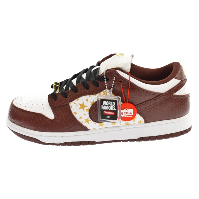 Nike   Supreme Dunk Low Cut Sneakers Brown White DH3228 103 US12
