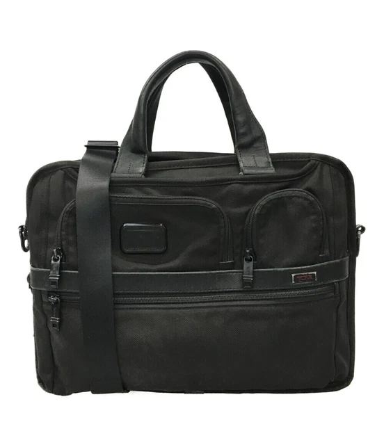 Tumi 2Way Briefcase Shoulder Bag Crossbody Mens With Translation 36047
