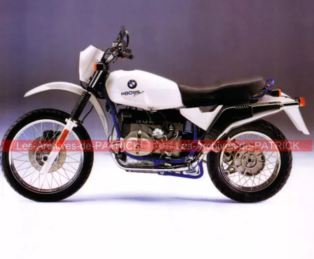 BMW R80/GS ( R 80 GS R80 GS ) 1980 Fiche Moto 000107