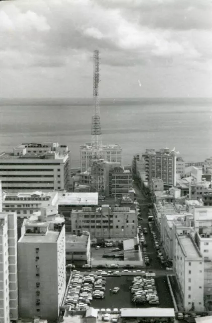Altes Foto/Vintage photo: Kuba/Cuba in 1967: Havanna/Habana - Downtown / Parking