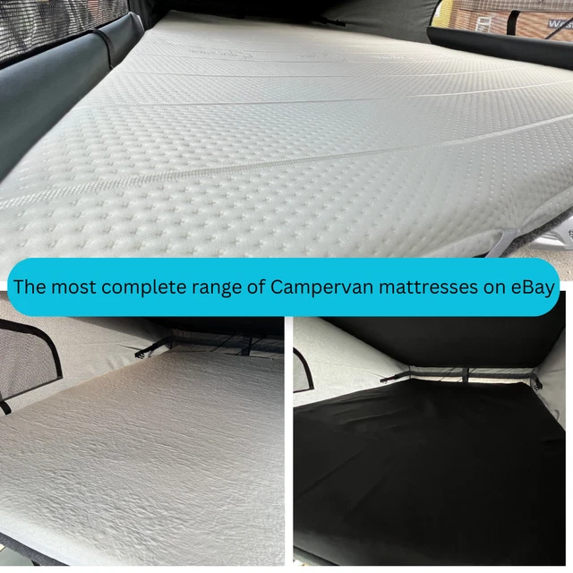 CAMPERVAN POP TOP Elevating Roof Bed Premium Memory Foam Topper