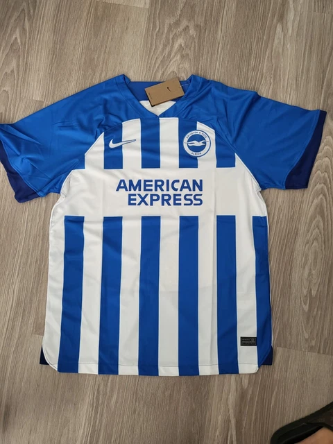 Large 23/24 Adults Mens Brighton & Hove Albi Home Football  Shirt Large