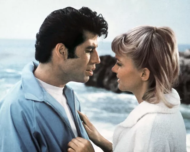 SEXY OLIVIA NEWTON-JOHN 8x10 PHOTO ICONIC DEATH JOHN TRAVOLTA GREASE