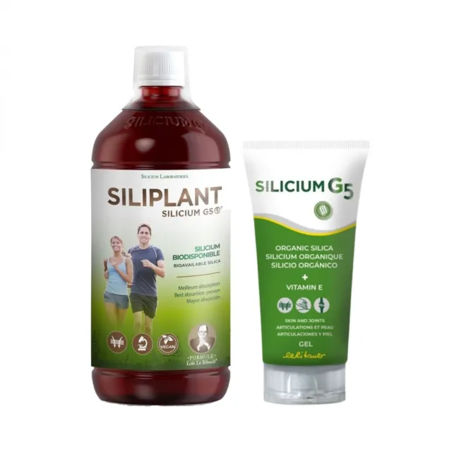 Silicium G5 Siliplant 1000ml & 150ml Siliziumgel - Bio hohe Bioverfügbarkeit