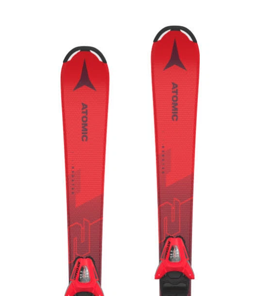 Atomic Redster J2 100-120cm + C 5 GW Kinder Ski Einsteiger 23/24 rot NEU 3