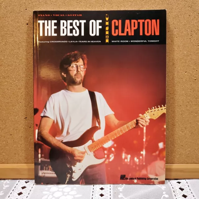 The Best Of Eric Clapton Tablature song book sheet music piano vocal guitar