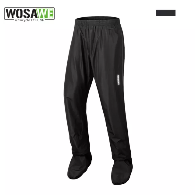 WOSAWE Wasserdichte Regenhose Fahrrad Motorradhose Sport Wandern Sport Herren