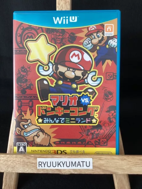Mario vs Donkey Kong Tipping Stars Nintendo Wii U Japon Ver.