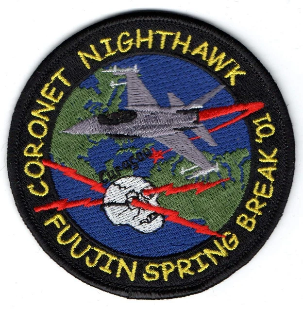 OLD USAF PATCH 4th Fighter Squadron 388th FW Hill AFB