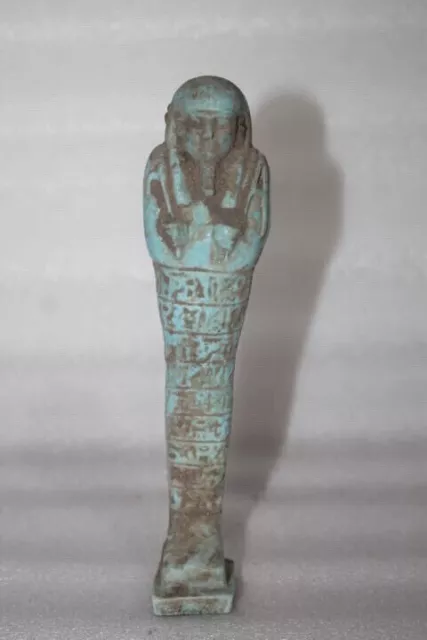 Unique Egyptian Antiquities Egyptian Statue of the Servant Egyptian Ushabti BC