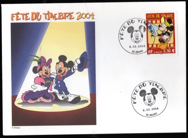 3214+ FDC ENVELOPPE 1er JOUR CEF LE TIMBRE EN EURO EUR 3,00 - FR