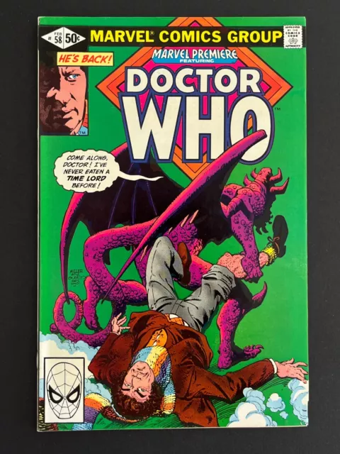 Marvel Premiere Featuring Doctor Who #58 (February 1981) COMBINE SHIPPING