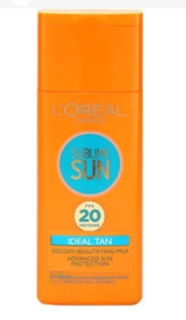 L'Oreal LOREAL Sublime Sun IDEAL TAN SPF 20