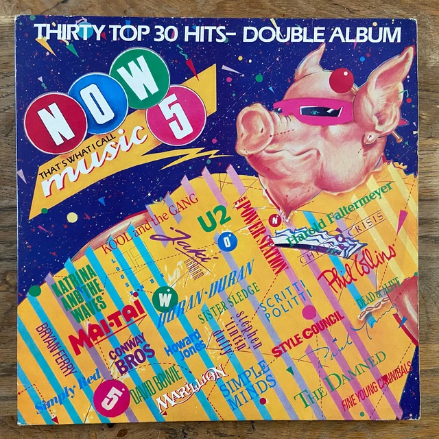 NOW THAT'S WHAT I Call Music 5 Compilation LP Record Vinyl Album