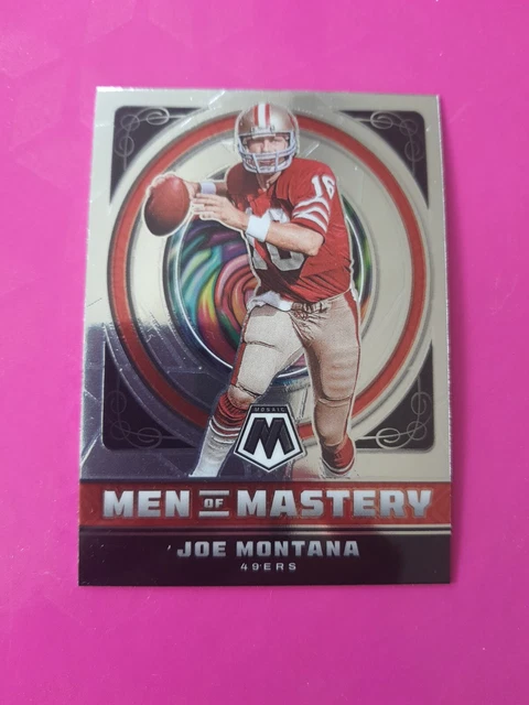 2022 Panini Mosaic Men Of Mastery MM-15 Joe Montana - San Francisco 49ers