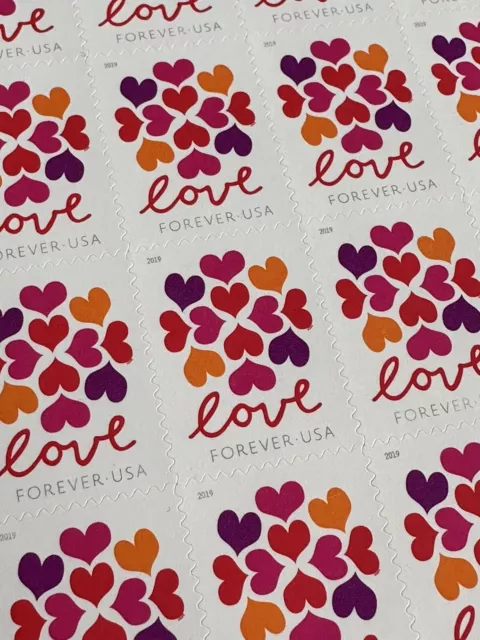 5339 - 2019 First-Class Forever Stamp - Love Series: Heart