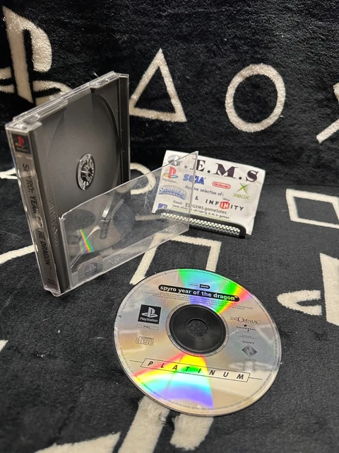PS1 - Spyro: Year of The Dragon - Platinum - [PAL EU - MULTILANGUAGE PS1 - Spyro: Year of The Dragon - Platinum - [PAL EU - MULTILANGUAGE