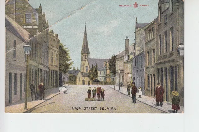 View of High Street, Selkirk.