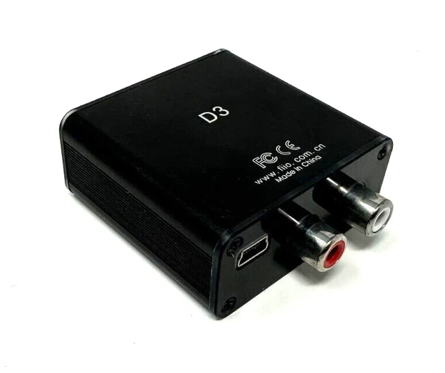 AUTHENTIC FIIO D3/D03K Digital to Analog Audio Converter DAC + USB