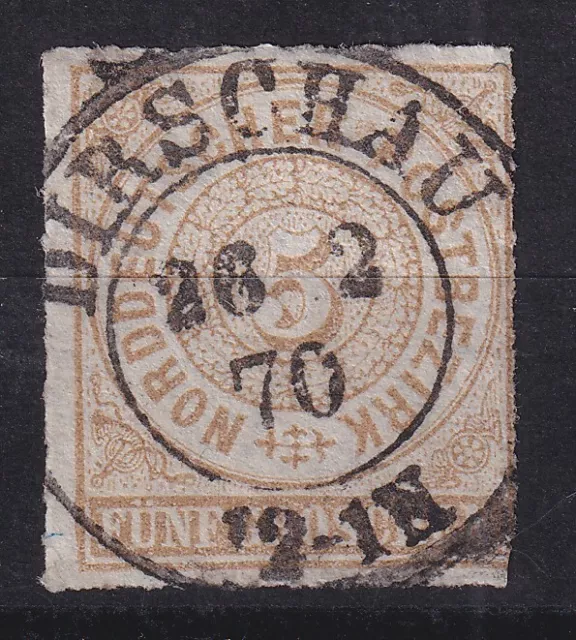 64937) DIRSCHAU Westpreußen 1870 nachverwendeter Preußen-Stempel