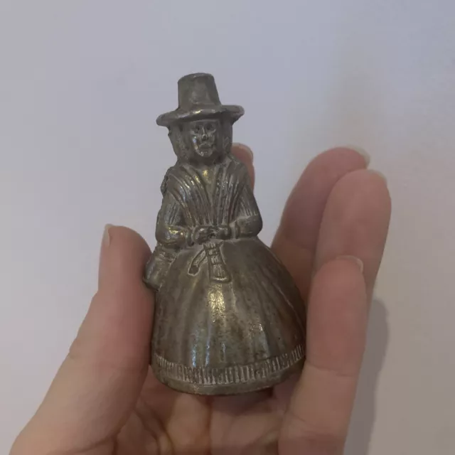 Vintage Welsh Lady Brass Bell