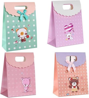 Phogary Confezione Regalo da 60 Pezzi Borse per Feste e Borse per Bambini Borse per Feste di Compleanno 