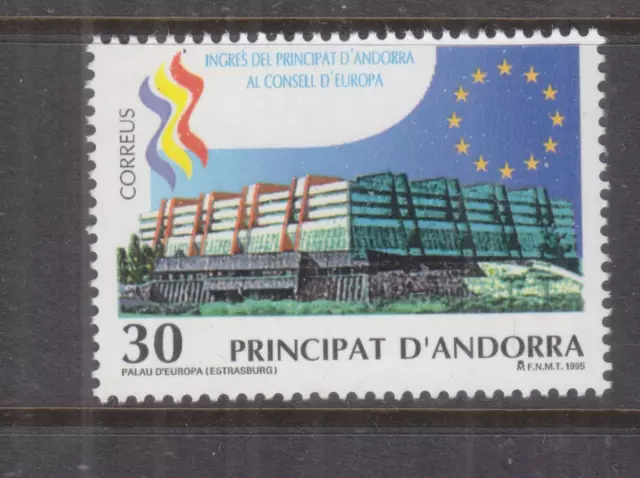 ANDORRA, SPANISH, 1995 Council of Europe 30p., mnh.