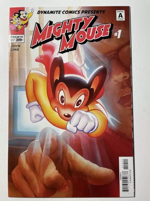 Mighty Mouse #1 - Dynamite Entertainment - Alex Ross Cover